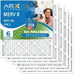 AIRX Wicked Clean MERV 8 Air Filters 6 Pack