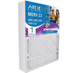 AIRX MERV 13 16x28x6 Air Filter