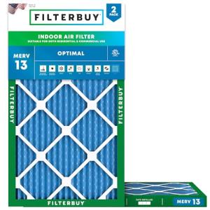 17.5x27x1 MERV 13 Air Filters (2-Pack)