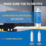 PUREPLUS Refrigerator Water Filter for Blomberg & Beko