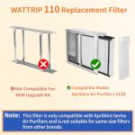 WATTRIP 3-Pack Replacement Air Filters for AprilAire