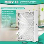 MERV13 Air Filter 25.5"x20"x4.7" - 2 Packs