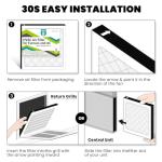 Komashr 12x18x1 Air Filter MERV 8 (4-Pack)