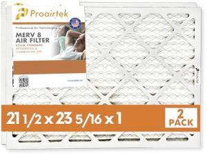 Proairtek MERV 8 Air Filters - Pack of 2