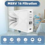 16x26x5 MERV 16 High-Efficiency Furnace Filters