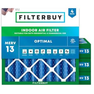 21x21x4 MERV 13 Air Filters (4-Pack)