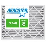 Aerostar 20x24x4 Merv 8 AC Filters, 12 Pack