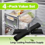 Active AirClean Carbon Filter for Miele Fridge - 4-Pack