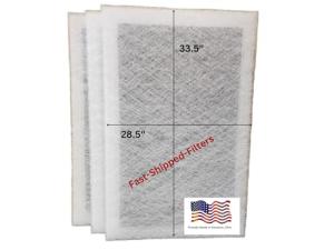 3 Pack 30x36 Replacement Filters for Dynamic Air Cleaner