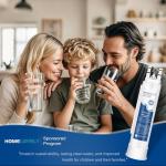 HOMELOVELY Water Filter Replacement, 3 Pack