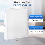 GAPCCCAR2420 MERV 16 Air Filter 2-Pack