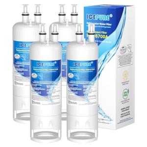 ICEPURE Replacement Refrigerator Water Filter 4-Pack