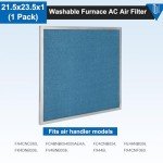 KFAFK0412XXL Filter - 21 1/2 x 23 1/2 x 1, Replacement for Bryant/Carrier/Payne Fan Duct Coil Filter KFAFK0412XXL Washable Reusable, Ac Filter KFAFK0412XXL -21.5 x23.5 x1 for Models FA4CNC060,1-Pack