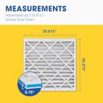 Aerostar 21x21 MERV 8 Pleated Air Filter 6-Pack
