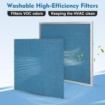 KFAFK0412XXL Filter - 21 1/2 x 23 1/2 x 1, Replacement for Bryant/Carrier/Payne Fan Duct Coil Filter KFAFK0412XXL Washable Reusable, Ac Filter KFAFK0412XXL -21.5 x23.5 x1 for Models FA4CNC060,1-Pack