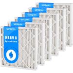 SpiroPure 18x25x2 MERV 8 Air Filters (6 Pack)