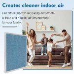 KFAFK0412XXL Filter - 21 1/2 x 23 1/2 x 1, Replacement for Bryant/Carrier/Payne Fan Duct Coil Filter KFAFK0412XXL Washable Reusable, Ac Filter KFAFK0412XXL -21.5 x23.5 x1 for Models FA4CNC060,1-Pack