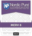 Nordic Pure MERV 8 4x26x1 AC Filters, 6 Pack