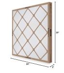 PAMLICO AIR 20" Fiberglass 4 MERV Air Filters 12pk