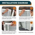 AprilAire 410 Replacement Filter, 3 Pack