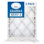 12x20x1 MERV 8 Air Filter (2-Pack)