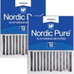 Nordic Pure MERV 12 Air Filter 2 Pack