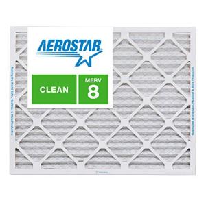 Aerostar MERV 8 Air Filter 20x22x1, Pack of 2