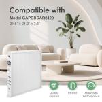 HSIAMEN MERV 16 Air Purifier Filters, 2-Pack