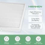 HSIAMEN MERV 16 Air Purifier Filters, 2-Pack