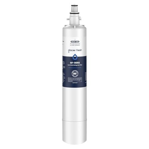 GLACIER FRESH Replacement for RPWFE, RPWF (Built-in CHIP) Refrigerator Water Filter, Compatible with GFE28GYNFS, GFE28GELDS, PFE28KELDS, PFE28KYNFS, GFD28GELDS, PWE23KELDS, PWE23KMKES, 1 Pack