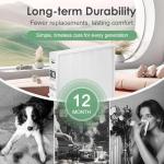 HSIAMEN MERV 16 Air Purifier Filters, 2-Pack