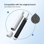 GLACIER FRESH Replacement for RPWFE, RPWF (Built-in CHIP) Refrigerator Water Filter, Compatible with GFE28GYNFS, GFE28GELDS, PFE28KELDS, PFE28KYNFS, GFD28GELDS, PWE23KELDS, PWE23KMKES, 1 Pack