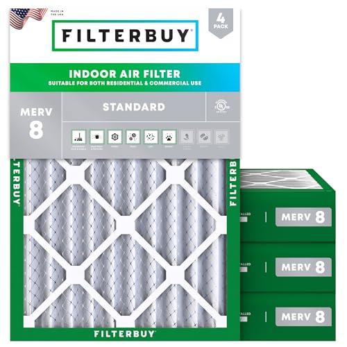 21.5x26x4 MERV 8 Dust & Allergy Air Filters