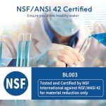 BELVITA Compatible with EDR3RXD1, 4396841, 4396710, Filter 3, 46-9083,46-9030, 9030, 9083 Refrigerator Water Filter (3 Pack)