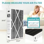 2 Pack X6672 MERV 16 Carbon-Clean Air Filters