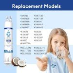 BELVITA Compatible with EDR3RXD1, 4396841, 4396710, Filter 3, 46-9083,46-9030, 9030, 9083 Refrigerator Water Filter (3 Pack)