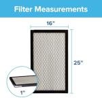 Filtrete 16x25x1 MERV 14 Air Filters, 2-Pack
