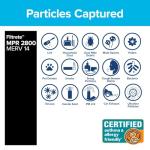 Filtrete 16x25x1 MERV 14 Air Filters, 2-Pack