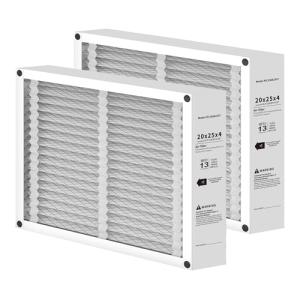 2 Pack 20x25x4 MERV 13 Air Filters