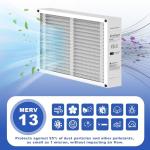 2 Pack 20x25x4 MERV 13 Air Filters