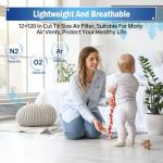 20"x120" MERV 8 Electrostatic Vent Filter Roll