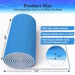 20"x120" MERV 8 Electrostatic Vent Filter Roll