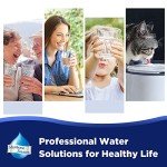 Membrane Solutions 20 Micron Sediment Water Filter Replacement Polypropylene Cartridge 10"x 2.5" for Whole House RO System, Compatible with Aqua-Pure AP110, GE FXUSC, WHKF-GD05, Culligan P5-6 Pack