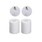 Replacement Foam & Felt Filter Set for Shark Rotator Pro NV500, NV500CO, NV501, NV502, NV503, NV500W & NV550 Vacuums, Part # XFF500 XFF500-2 Pack