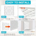 19 7/8x21 1/2 MERV 13 Pleated Air Filters - 6 Pack