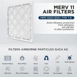 Mann+Hummel Pleated HVAC Filters 6 Pack