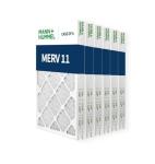 Mann+Hummel Pleated HVAC Filters 6 Pack