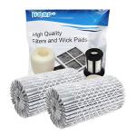 HQRP 2-Pack Frigidaire-Compatible Refrigerator Filters