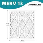 MERV 13 Air Filter 19 7/8" x 21 1/2" (6-Pack)