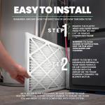 Accumulair Diamond 16x24x1 MERV 13 Air Filter 4-Pack